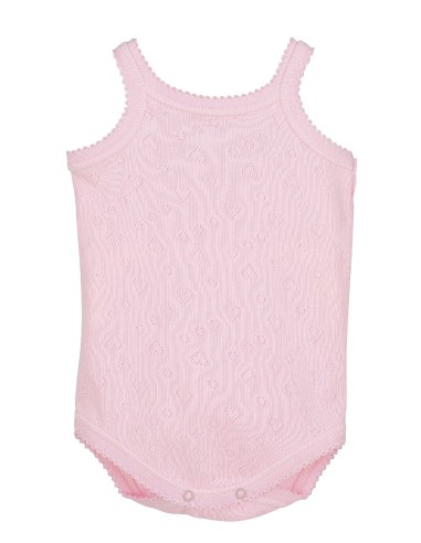 V Body tirantes diente calado corazón