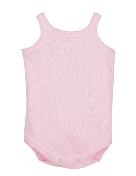 V Body tirantes diente calado corazón