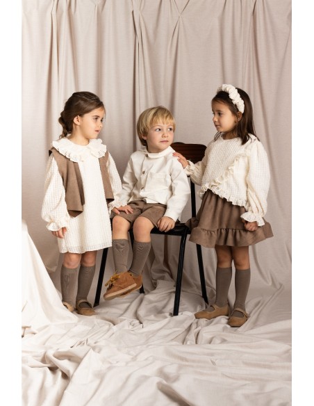 I Conjunto Blusa y Falda Raw