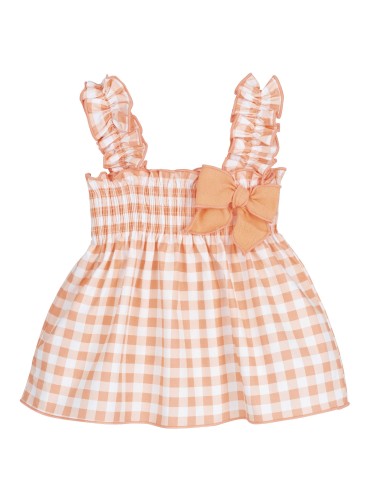 V Vestido CUADROS