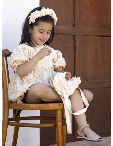 V Vestido WHEAT