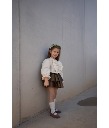 I5 Conjunto Blusa y Falda Capa Pop Space 2