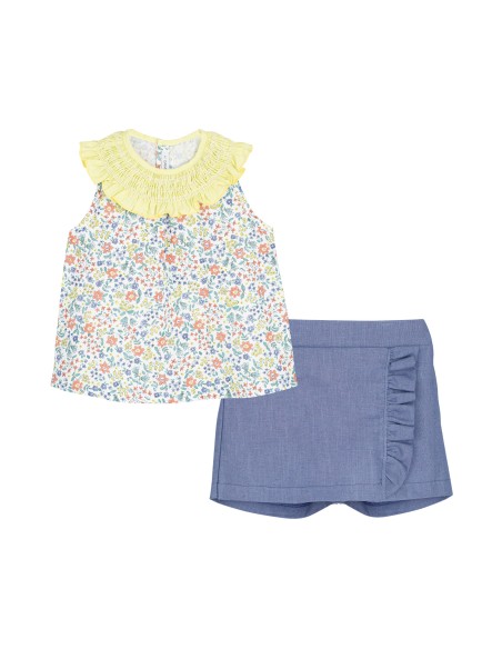 V Conjunto Falda-Pantalón AGRA