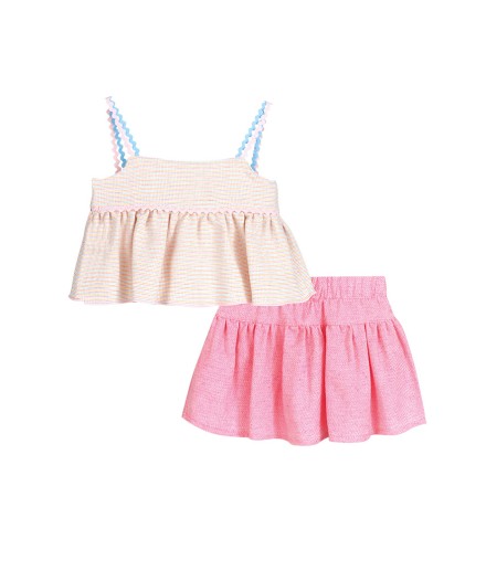 V Conjunto Falda STRAWBERRY