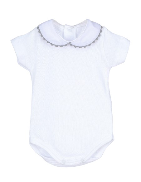 V5 Body Cuello Piconela Manga Corta