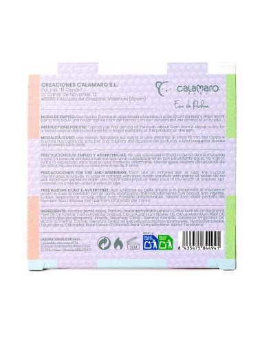 Perfume CALAMARO BABY 50ml.