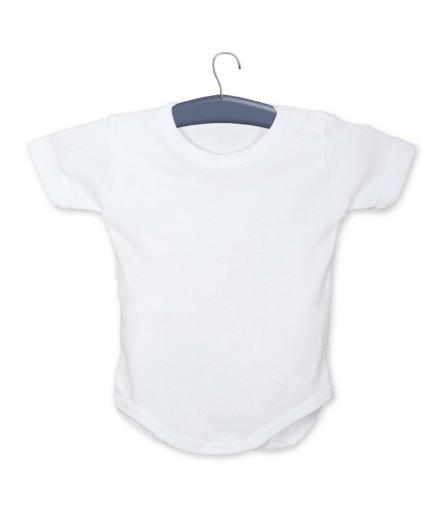 V Body clack lateral manga corta liso