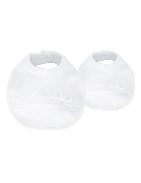 C Pack 2 baberos puntilla