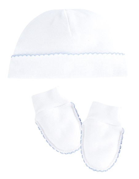 C Pack Diente de Rata (gorro+manoplas)