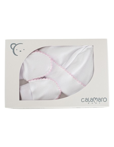 C Pack Diente de Rata (gorro+manoplas)