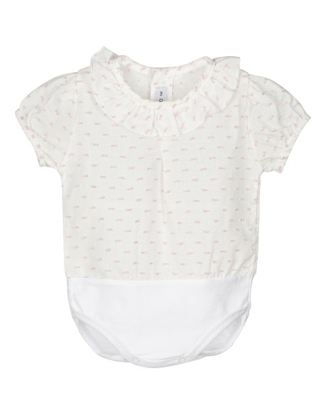 V Body camisa manga corta plumeti