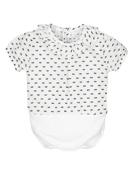 V Body camisa manga corta plumeti