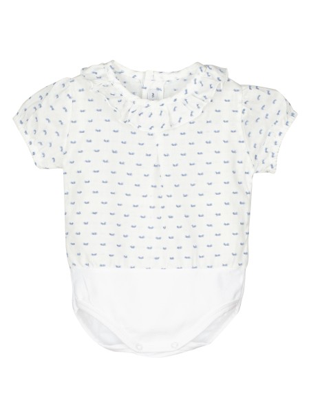 V Body camisa manga corta plumeti