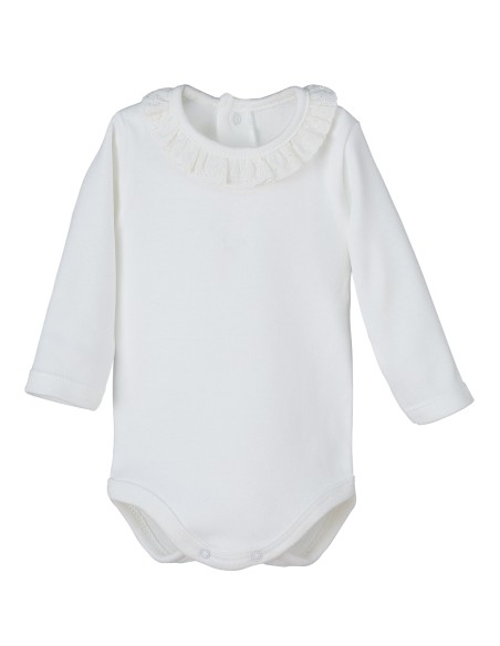 I Body cuello puntilla