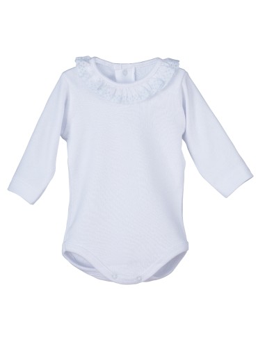 I Body cuello puntilla