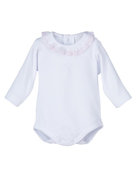 I Body cuello puntilla