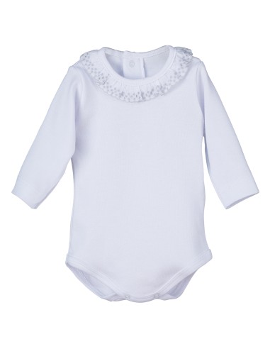I Body cuello puntilla