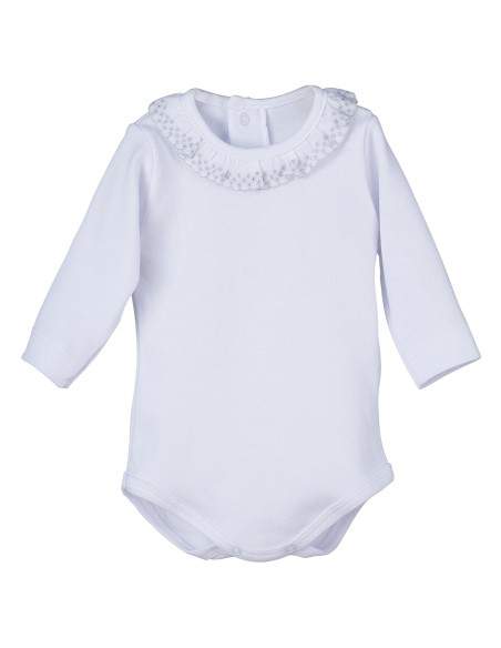 I Body cuello puntilla