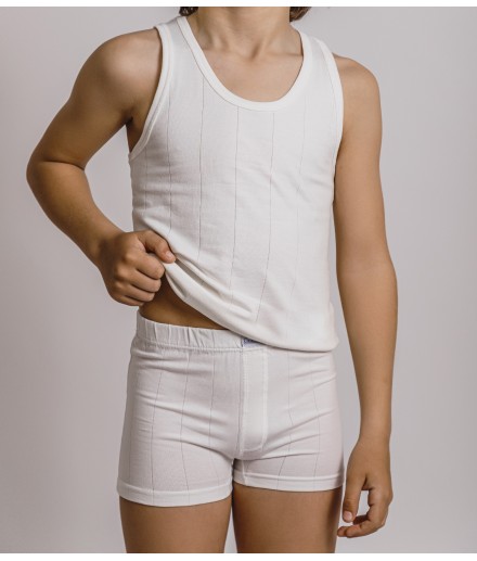 Conjunto Comunion Boxer Lineas