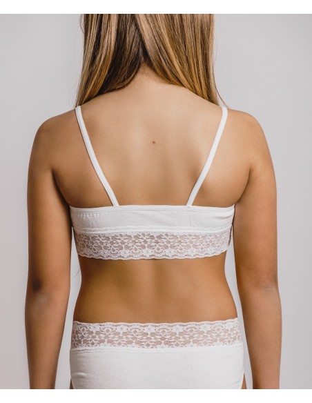 Conjunto Comunión niña top